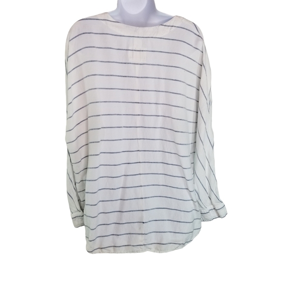 RAILS lily positano striped lace up tunic top - Picture 5 of 15